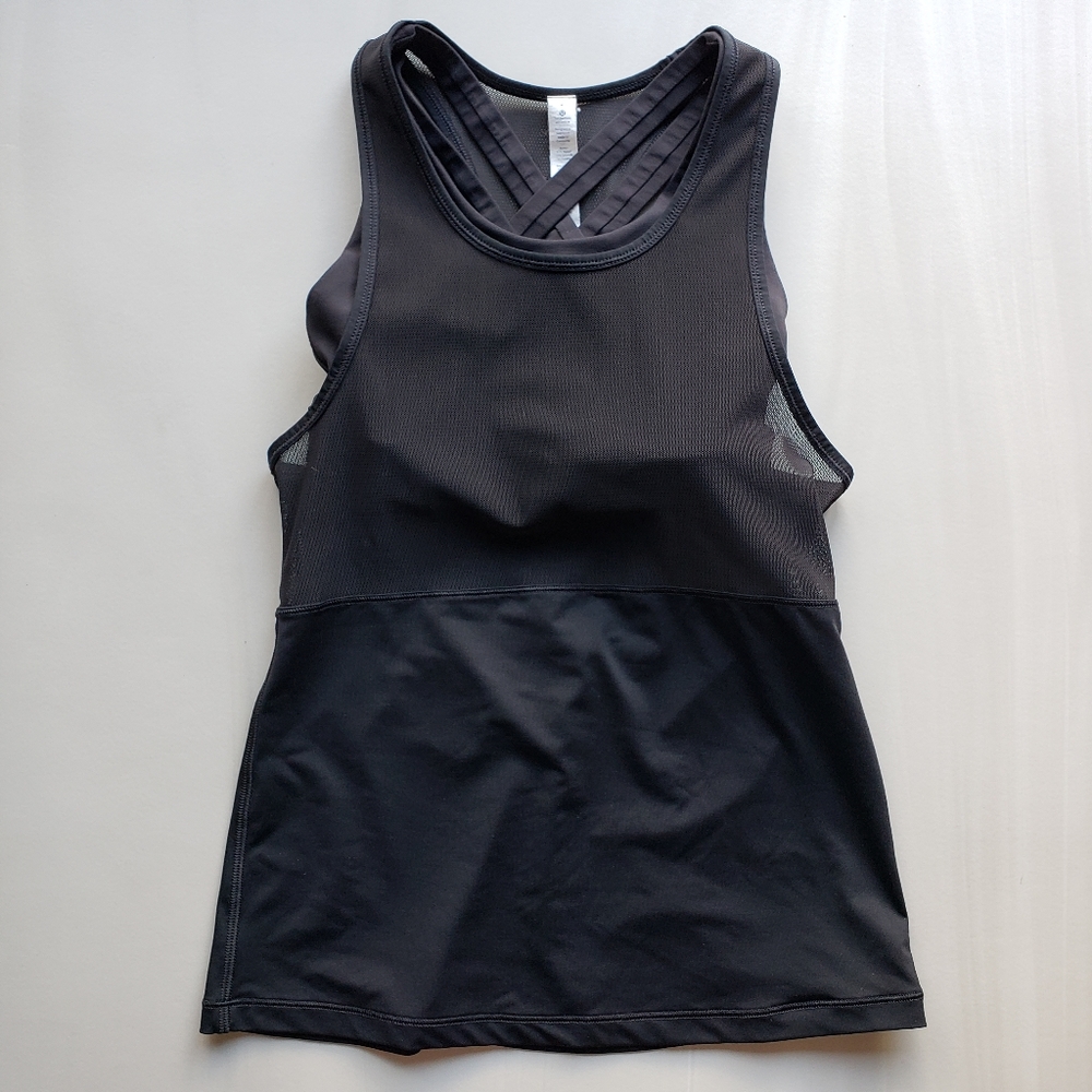 Lululemon sz2 Fast As Light 2-In-1 Tank (black)